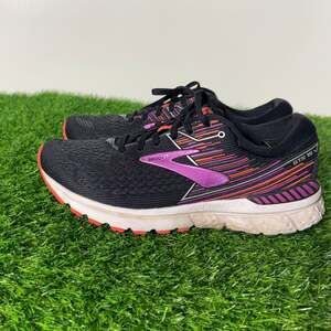 Brooks Adrenaline GTS 19 Women's Running Shoes Black Purple Orange